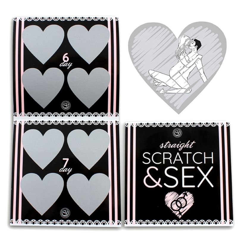 Secretplay Scratch & Sex Game For Straight Couples (Es/En/Fr/Pt/De) | Niks.fi verkkokauppa