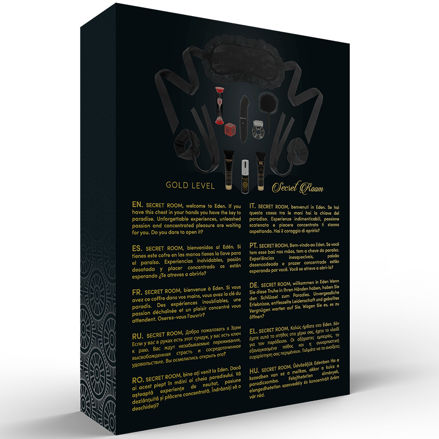 Secret Room Pleasure Kit Gold Level 2 | Niks.fi verkkokauppa