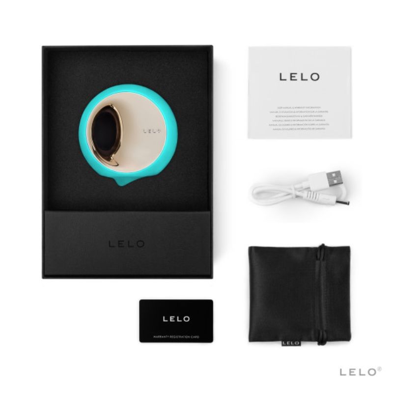 Lelo Ora 3 Aqua Green Oral Sex Stimulator | Niks.fi verkkokauppa