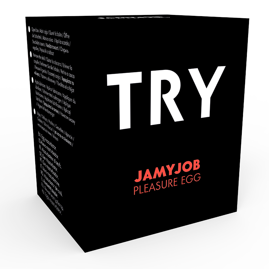 Jamyjob Egg Masturbator Black Version Discrett | Niks.fi verkkokauppa