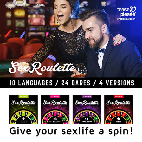 Tease & Please Sex Roulette Kamasutra | Niks.fi verkkokauppa