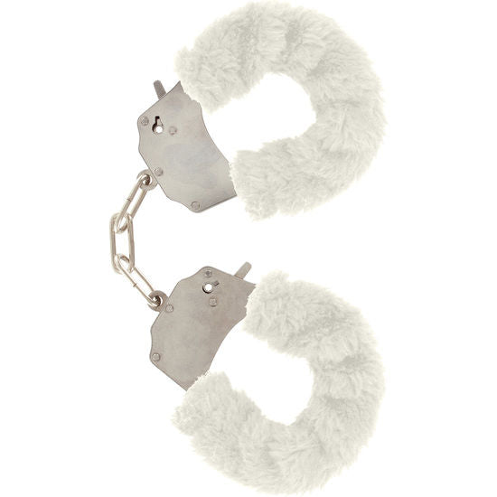 Toyjoy Furry Fun Cuffs Bondage White | Niks.fi verkkokauppa