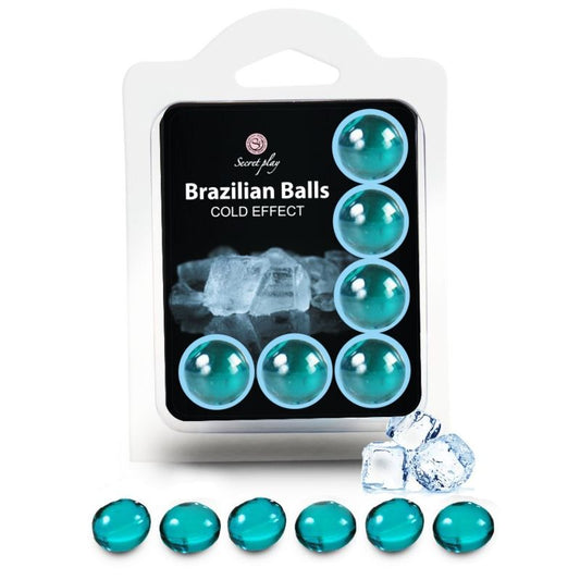 Secretplay Set 6 Brazilian Balls Cold Effect | Niks.fi verkkokauppa