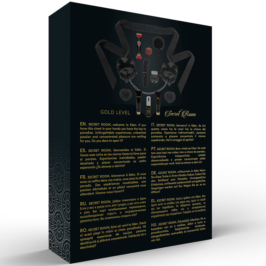 Secret Room Pleasure Kit Gold Level 1 | Niks.fi verkkokauppa