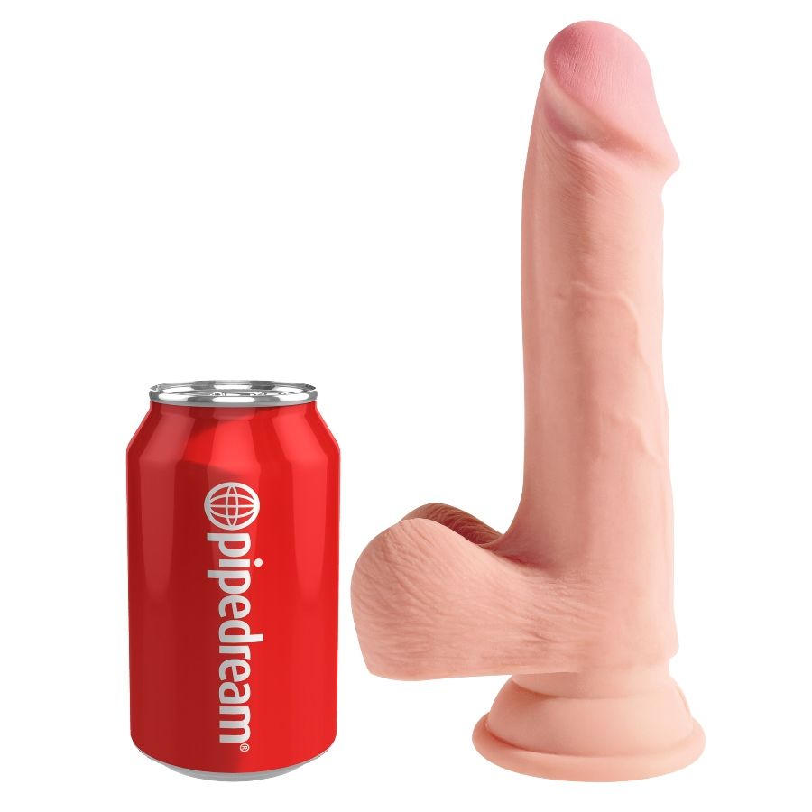 King Cock Triple Density Dildo 19 Cm | Niks.fi verkkokauppa