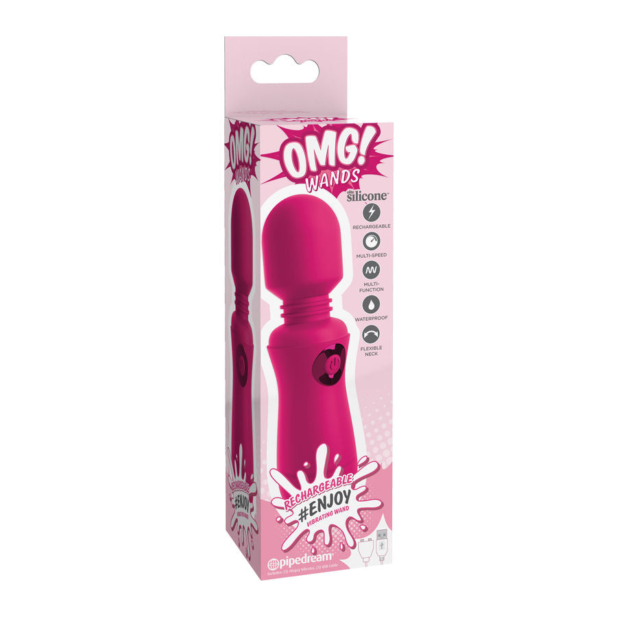Omg Enjoy Vibrator Wand Pink | Niks.fi verkkokauppa