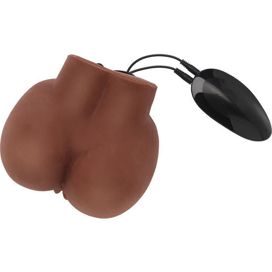 Act Hot Honey Rider Masturbator With Vibrator Brown | Niks.fi verkkokauppa