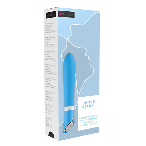 B Swish Bgood Deluxe Vibrator Blue | Niks.fi verkkokauppa
