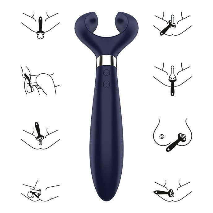 Satisfyer Endless Fun Multi Vibrator 3 Blue | Niks.fi verkkokauppa