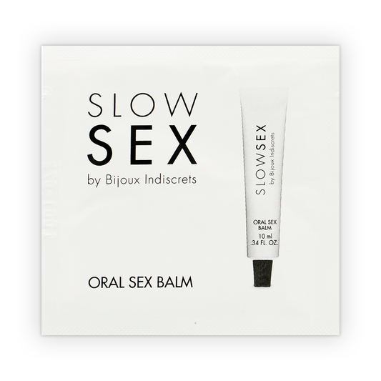 Bijouxslow Sex Balm For Oral Sex Single Dose | Niks.fi verkkokauppa