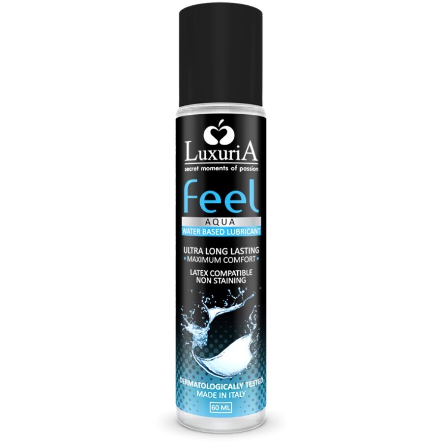 Intimatelineluxuria Feel Aqua Water Based Lubricant 60 Ml | Niks.fi verkkokauppa