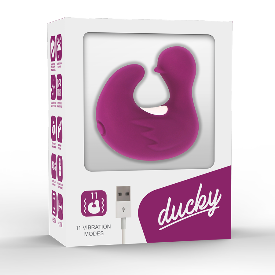Coverme Duckymania Rechargeable Silicone Stimulating Duck Thimble | Niks.fi verkkokauppa