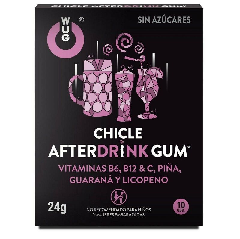 Wug Gum After Drink Hangover 10 Units | Niks.fi verkkokauppa