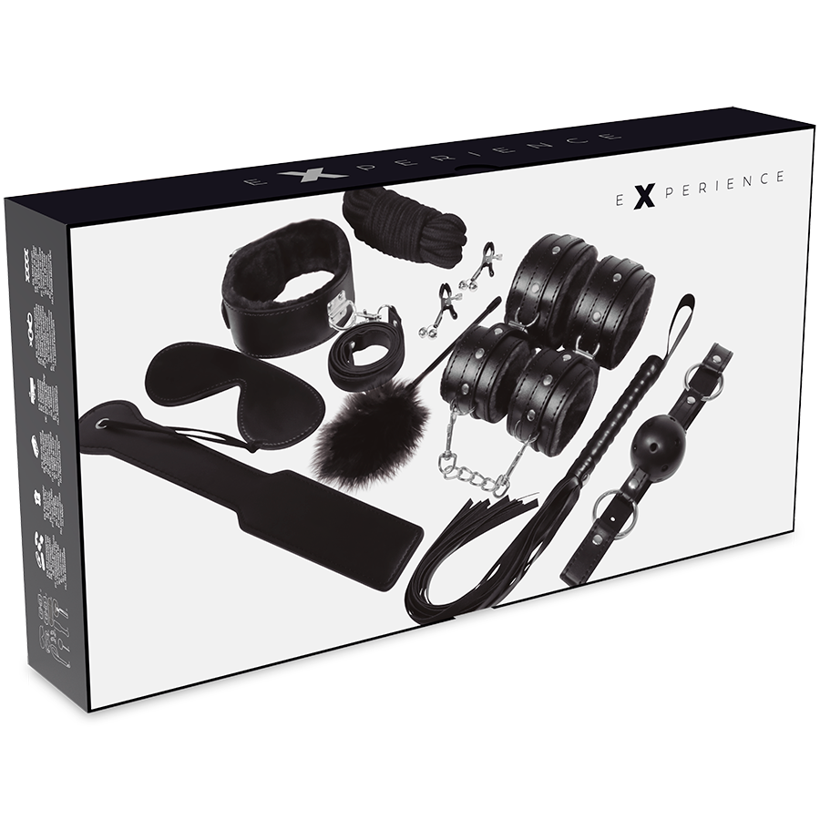 Experience Bdsm Fetish Kit Black Series | Niks.fi verkkokauppa