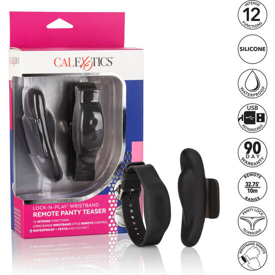 Calexotics Wristband Remote Panty Teaser | Niks.fi verkkokauppa