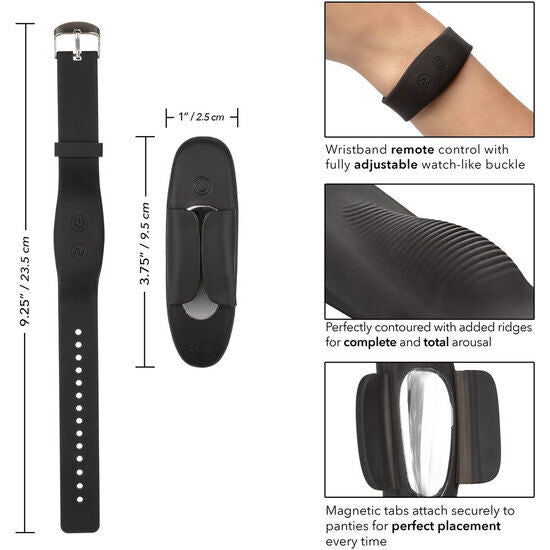 Calexotics Wristband Remote Panty Teaser | Niks.fi verkkokauppa