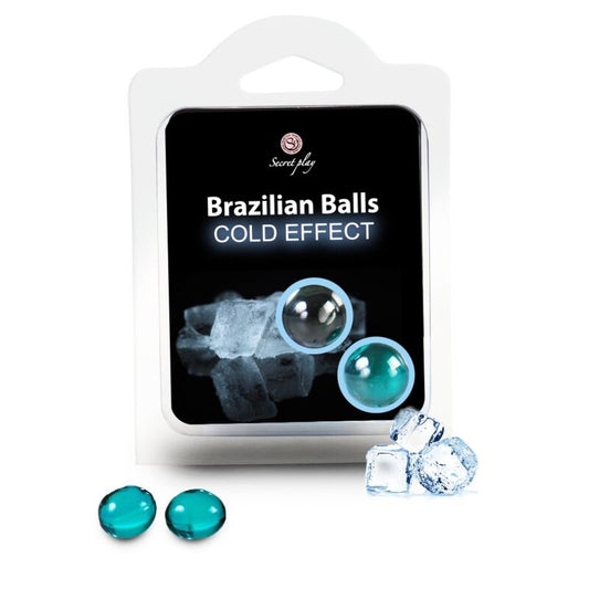 Secretplay Brazilian Balls Cold Effect 2 Units | Niks.fi verkkokauppa