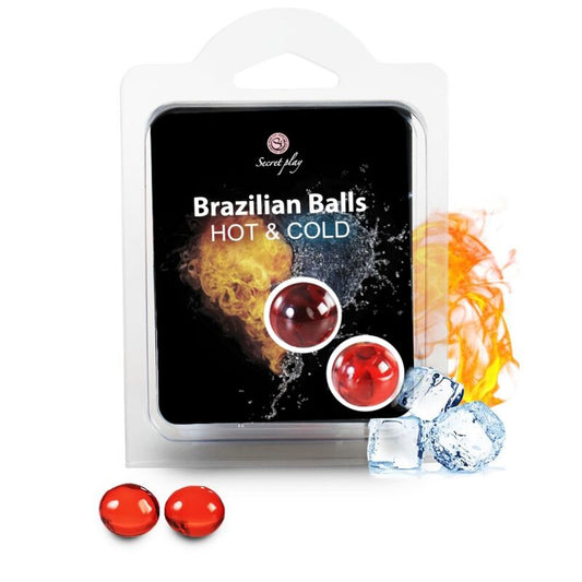 Secretplay Brazilian Balls Heat & Cold Effect 2 Units | Niks.fi verkkokauppa