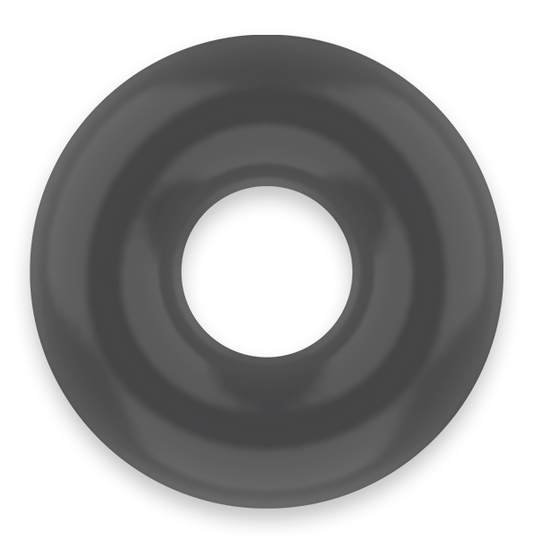 Powering Super Flexible And Resistant Penis Ring 3.5Cm Black | Niks.fi verkkokauppa