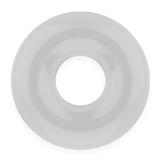 Powering Super Flexible And Resistant Penis Ring 3.5Cm Clear | Niks.fi verkkokauppa