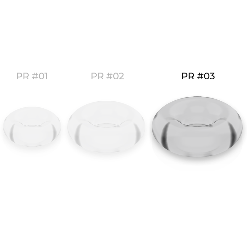 Powering Super Flexible And Resistant Penis Ring 5Cm Pr03 Clear | Niks.fi verkkokauppa