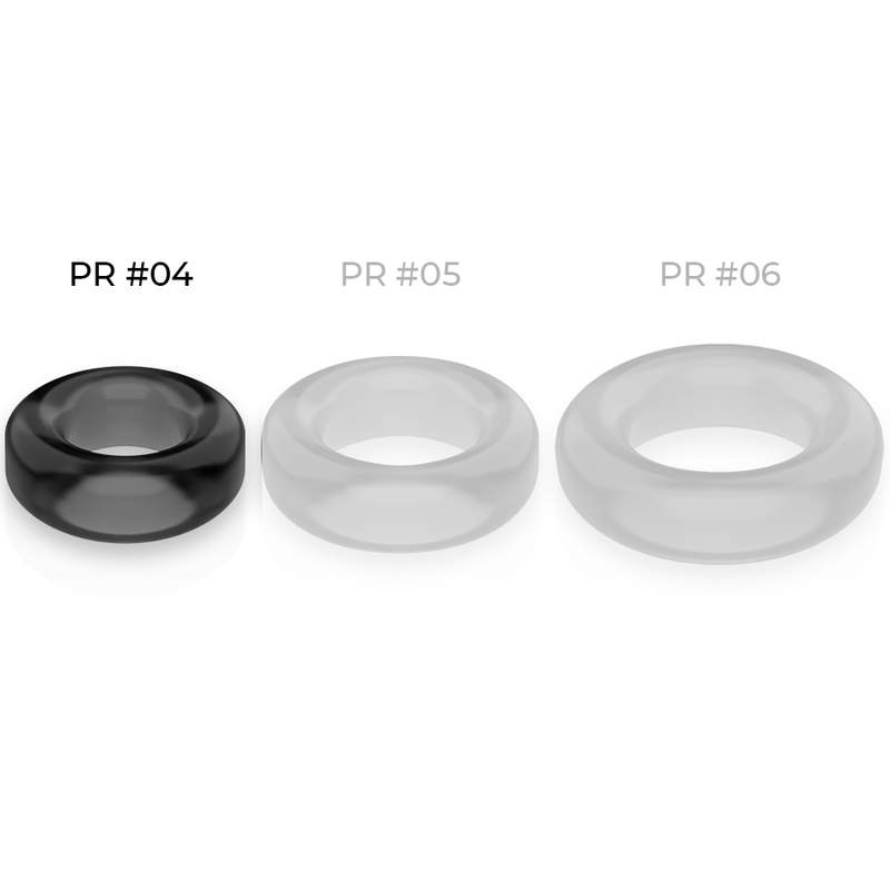 Powering Super Flexible And Resistant Penis Ring 3.8Cm Pr04 Black | Niks.fi verkkokauppa