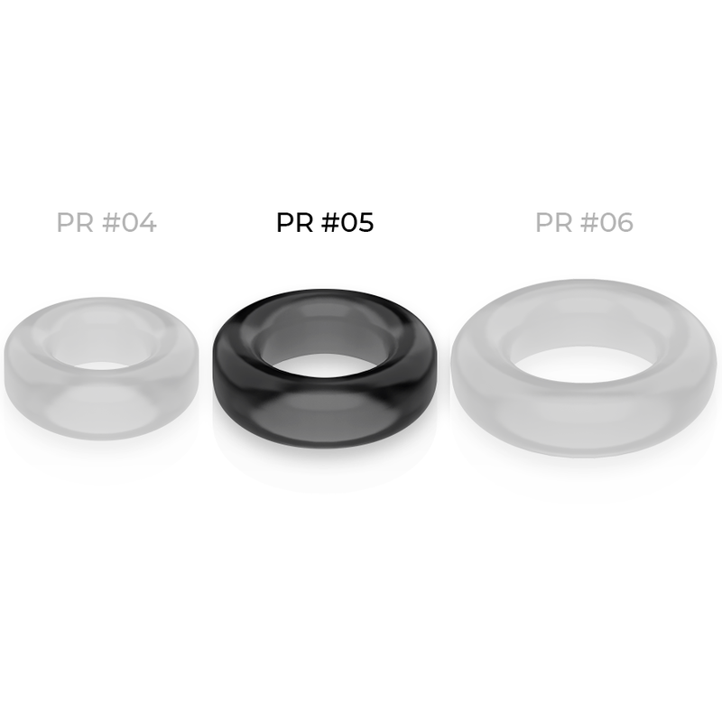 Powering Super Flexible And Resistant Penis Ring 4.8Cm Pr05 Black | Niks.fi verkkokauppa