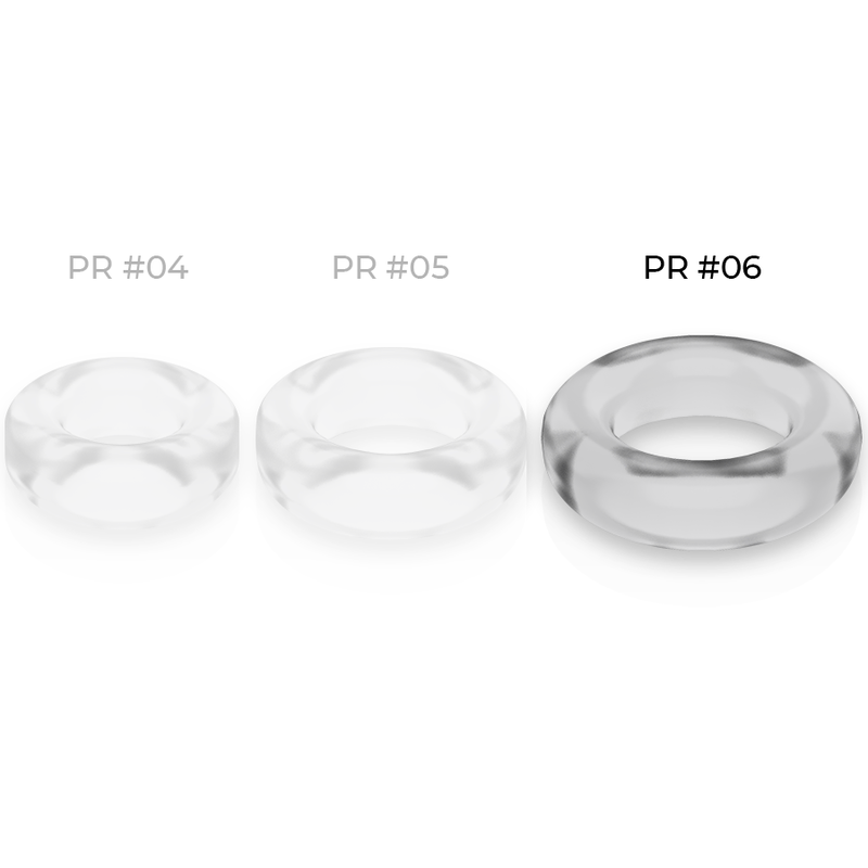 Powering Super Flexible And Resistant Penis Ring 5.5Cm Pr06 Clear | Niks.fi verkkokauppa