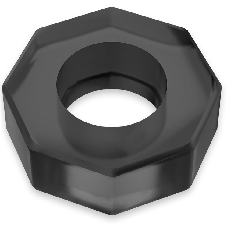 Powering Super Flexible And Resistant Penis Ring 5Cm Pr10 Black | Niks.fi verkkokauppa