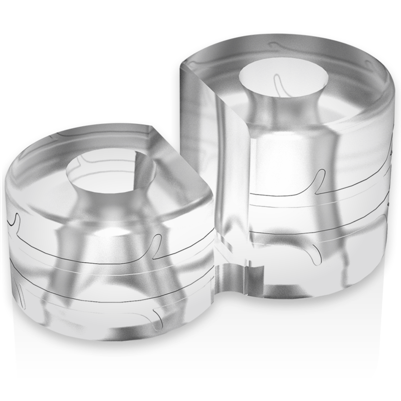 Powering Super Flexible And Resistant Double Penis Ring Pr09 Clear | Niks.fi verkkokauppa