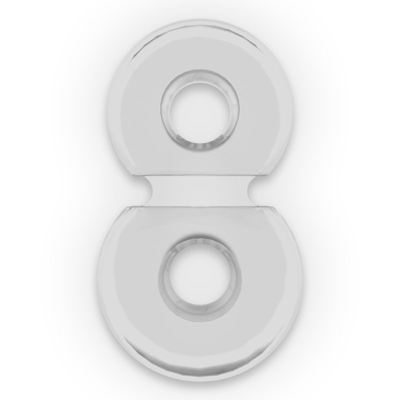 Powering Super Flexible And Resistant Double Penis Ring Pr09 Clear | Niks.fi verkkokauppa