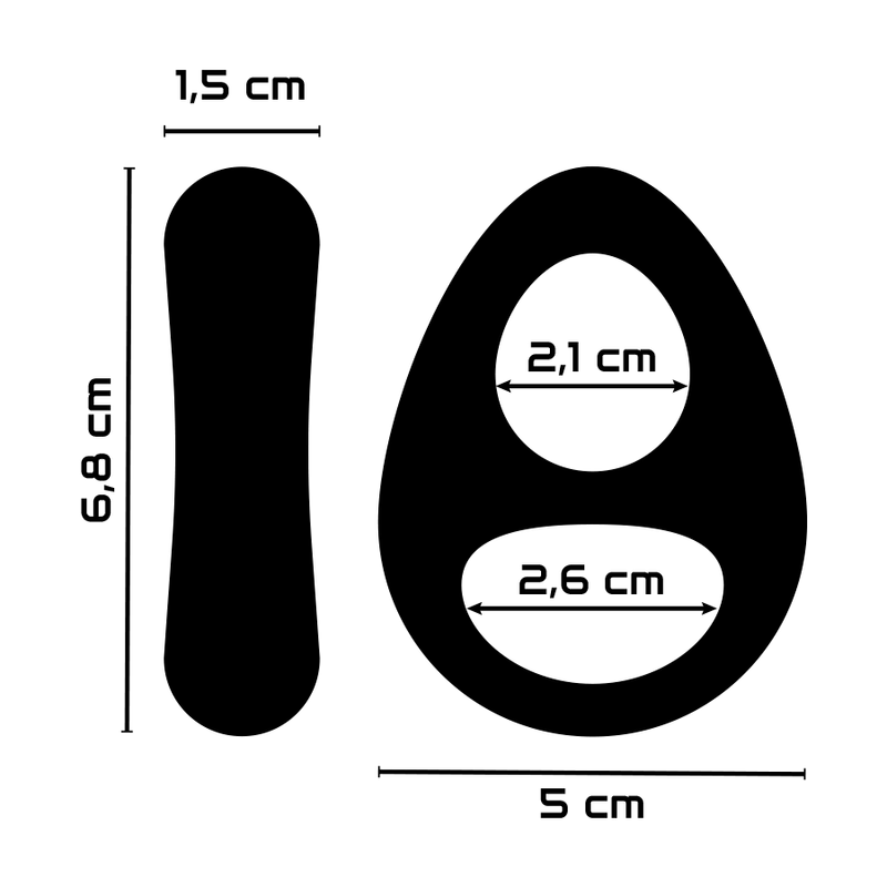 Powering Super Flexible And Resistant Penis And Testicle Ring Pr13 Black | Niks.fi verkkokauppa
