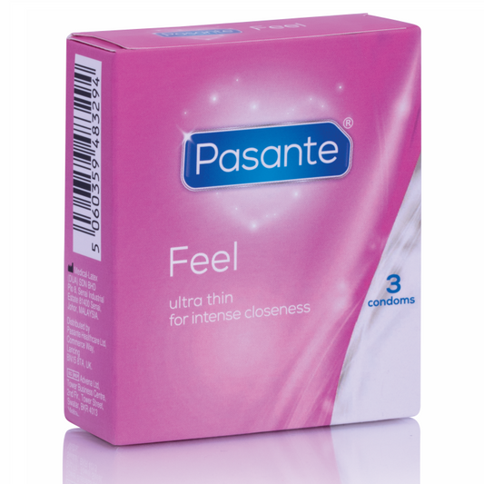 Pasante Condoms Sensitive Ultra Thin 3 Units | Niks.fi verkkokauppa