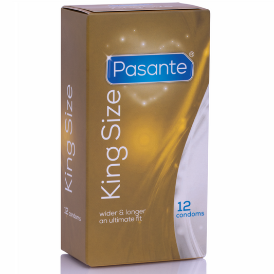 Pasante Condoms King Ms Long And Width 12 Units | Niks.fi verkkokauppa