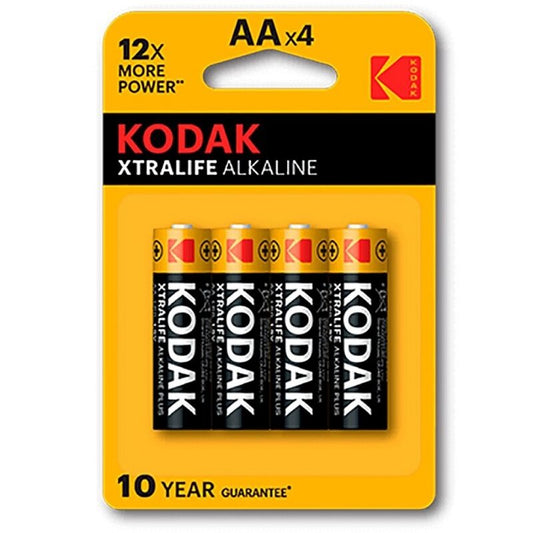 Kodak Xtralife Alkaline Battery Aa Lr6 Blister * 4 | Niks.fi verkkokauppa