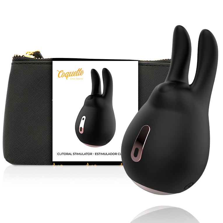 Coquette Chic Desireclitorial Stimulator Black / Gold | Niks.fi verkkokauppa