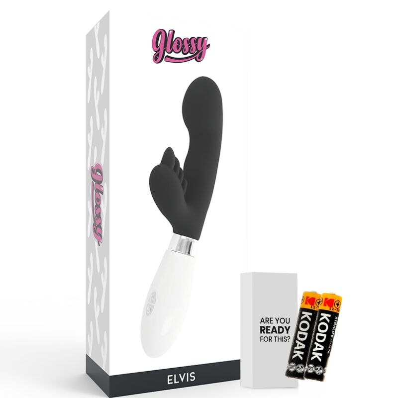 Elvis Rabbit vibraattori Musta | Niks.fi verkkokauppa