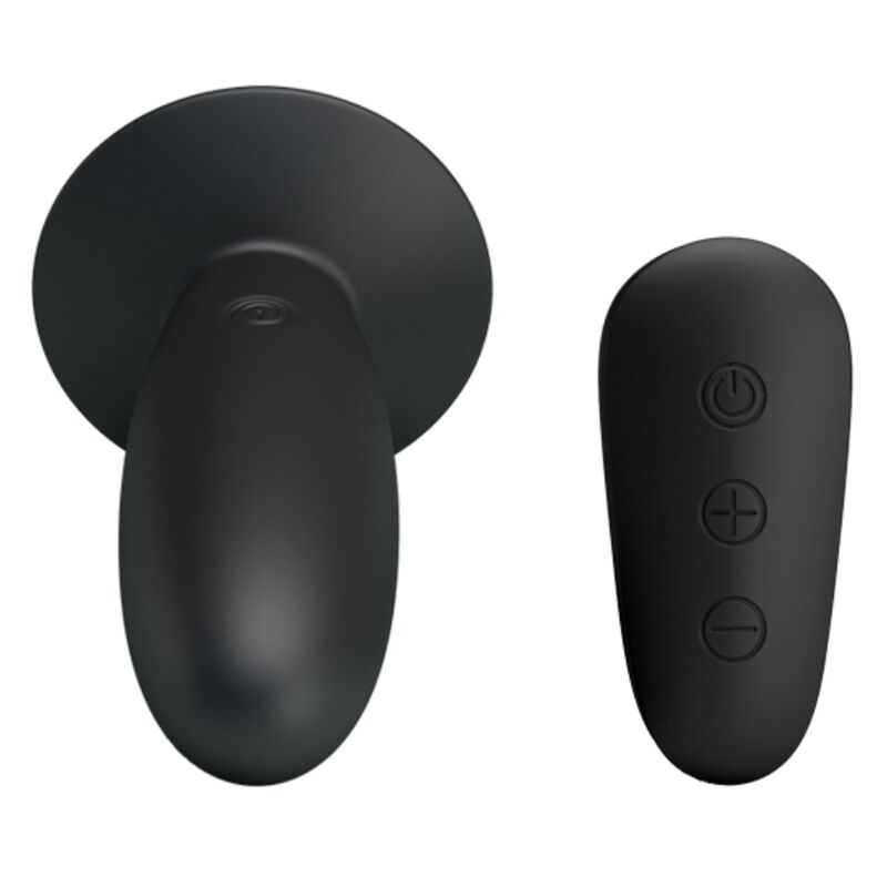 Mr Play Anal Plug With Vibration Black Remote Control | Niks.fi verkkokauppa