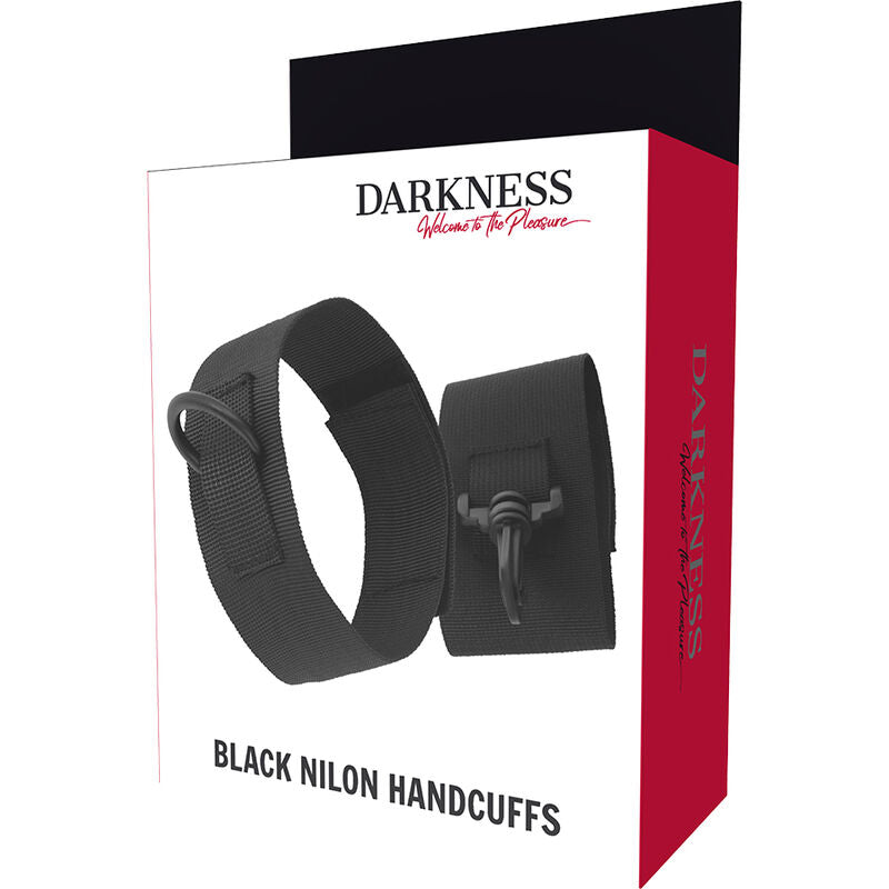 Darkness Nylon Handcuffs For Beginners | Niks.fi verkkokauppa