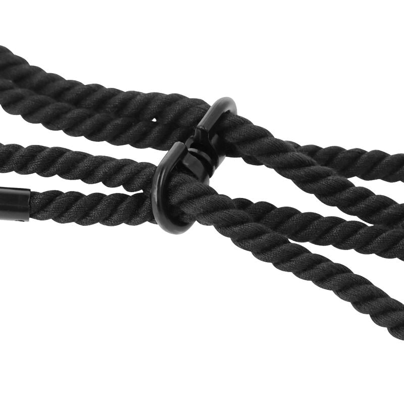 Darkness 100% Cotton Rope Handcuffs Or Ankle Handcuffs | Niks.fi verkkokauppa