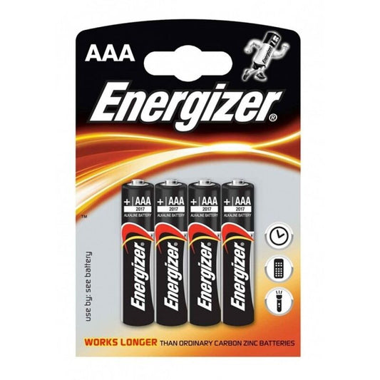 Energizer Alkaline Power Battery Aaa Lr03 *4 | Niks.fi verkkokauppa
