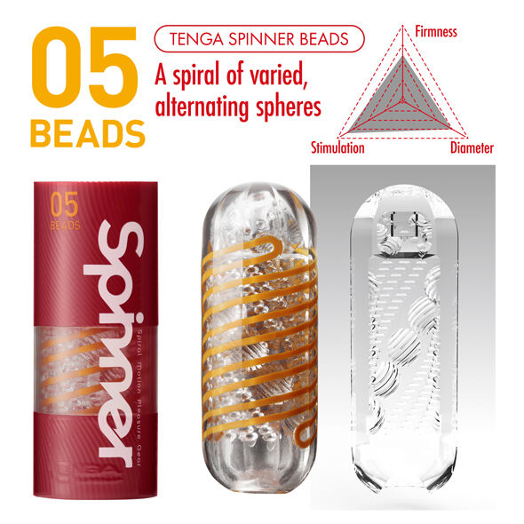 Tenga Spinner Masturbador Beads | Niks.fi verkkokauppa