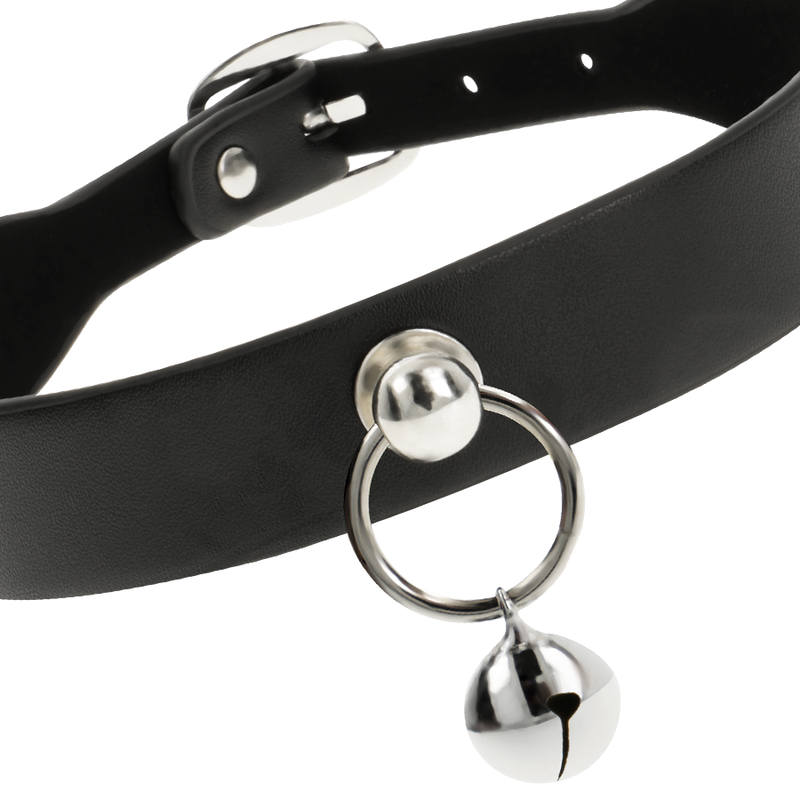 Coquette Chic Desire Vegan Leather Necklace Woman Accessory Rattle/Hoop | Niks.fi verkkokauppa