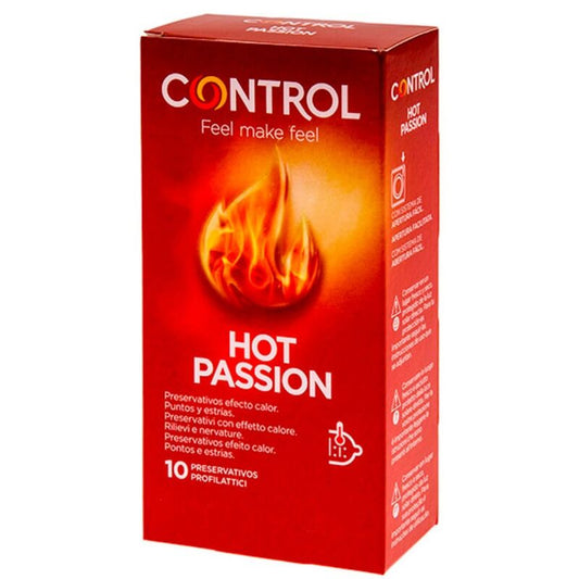 Control Hot Passion Warming Effect 10 Units | Niks.fi verkkokauppa