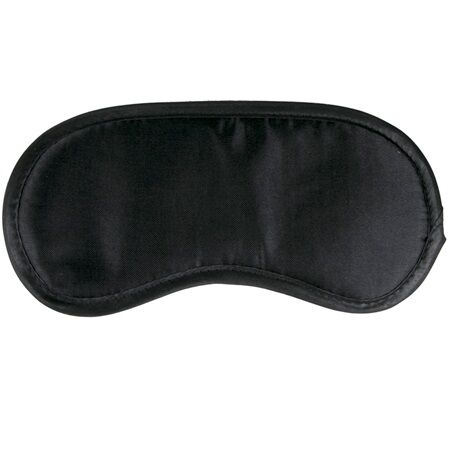 Secretplay Black Padded Blindfold | Niks.fi verkkokauppa