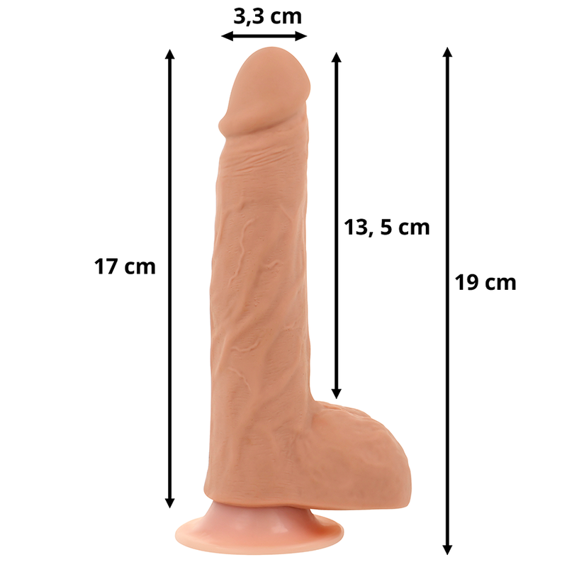 Ohmama Up And Down Dildo With Heat Function And Remote Control | Niks.fi verkkokauppa