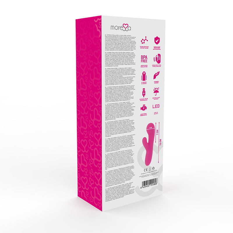 Moressa Jerry Premium Silicone Rechargeable | Niks.fi verkkokauppa