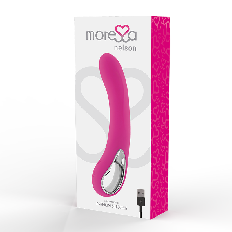 Moressa Nelson Premium Silicone Rechargeable | Niks.fi verkkokauppa