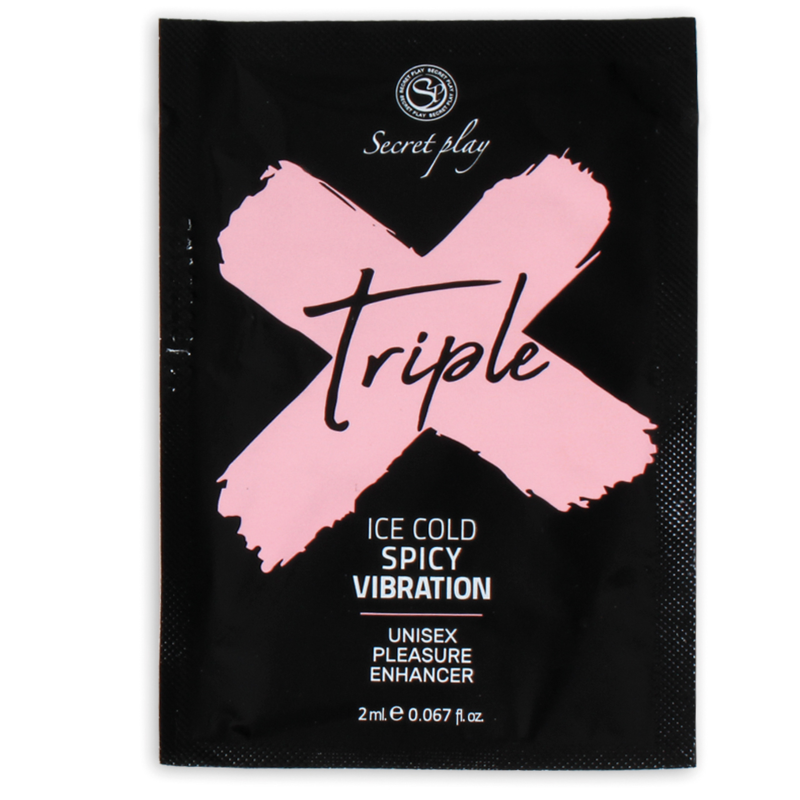 Secretplay Single Dose Triple X Pleasure Intensifier | Niks.fi verkkokauppa
