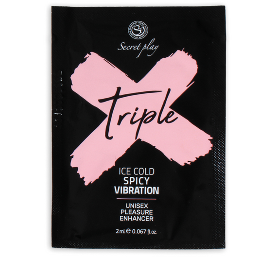 Secretplay Single Dose Triple X Pleasure Intensifier | Niks.fi verkkokauppa
